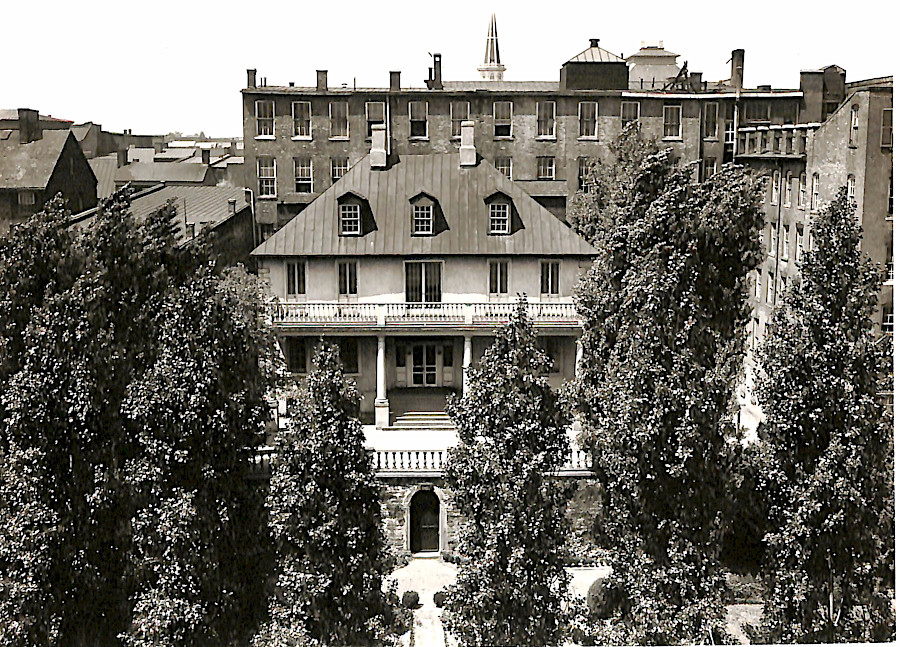 the Carlyle House in Alexandria, in 1929