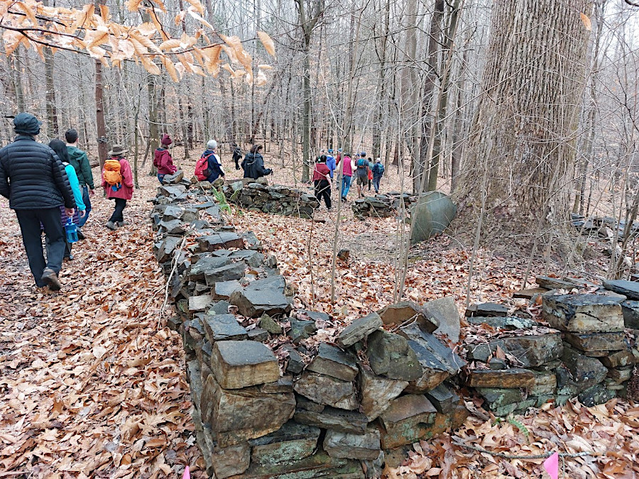 trails at Bull Run Mountain Natural Area Preserve make the Dawson and other cemeteries accessible to hikers
