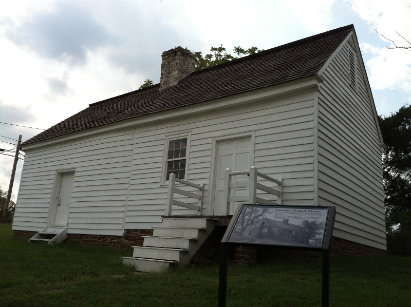 Dogan House, one of three authentic structures remaining from the Civil War at Manassas National Battlefield Park