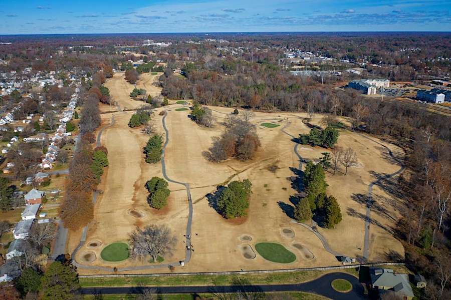 Belmont Golf Course, before closure in 2019