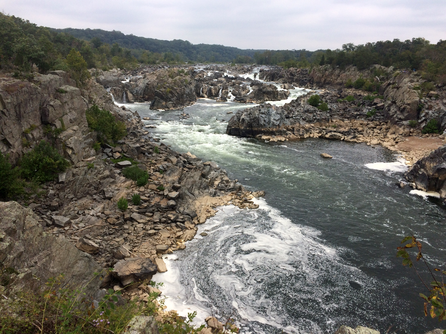 Great Falls became a unit of the National Park system after a utility company dropped plans to build a hydropower dam at the site