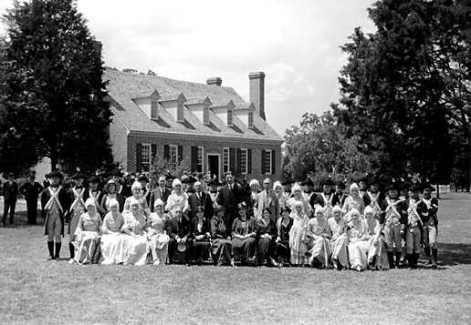 in 1732, George Washington was born in a more-modest building that the Memorial House built in the 1930's on Pope's Creek in Westmoreland County