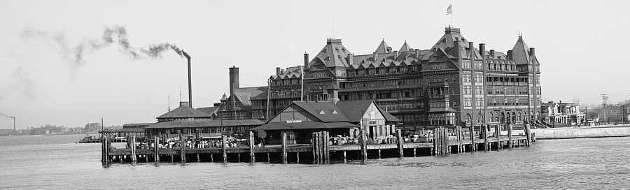 the US Army required removal of the Hygeia Hotel in 1902, but allowed The Chamberlin to continue at Old Point Comfort