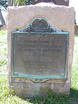 Barney monument at Jamestown Memorial Church