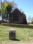 Barney monument at Jamestown Memorial Church