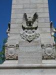 interpretation engraved on monument