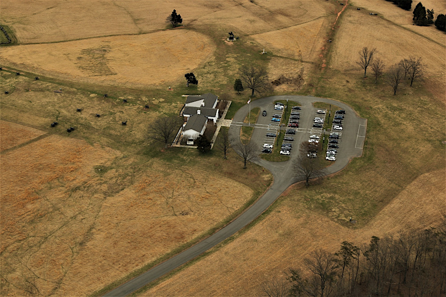 National Park Service visitor center on Henry Hill at Manassas National Battlefield Park