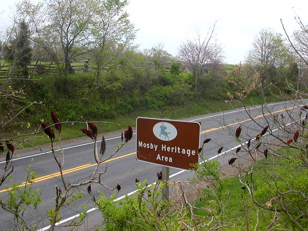 eastern edge of Mosby Heritage Area, on Manassas National Battlefield Park