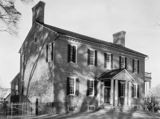 Singleton House/Pleasant Hall in Virginia Beach, built in 1779, is an isolated historic site in Kempsville, an area where the rest of the landscape reflects modern development