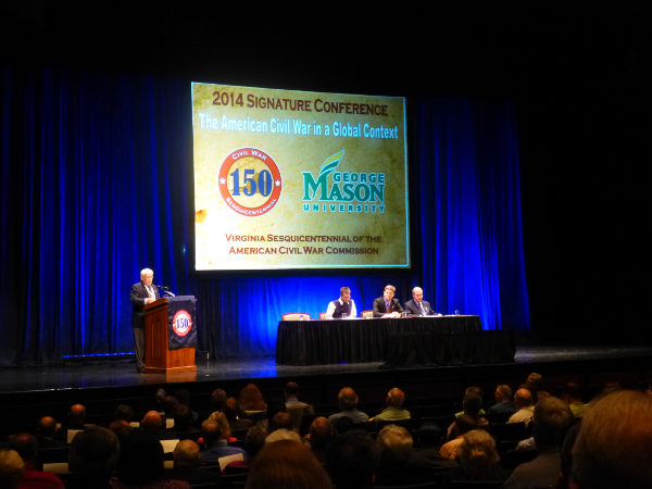 the 150th sesquicentennial of the Civil War included annual academic conferences at various universities, such as George Mason University in 2014