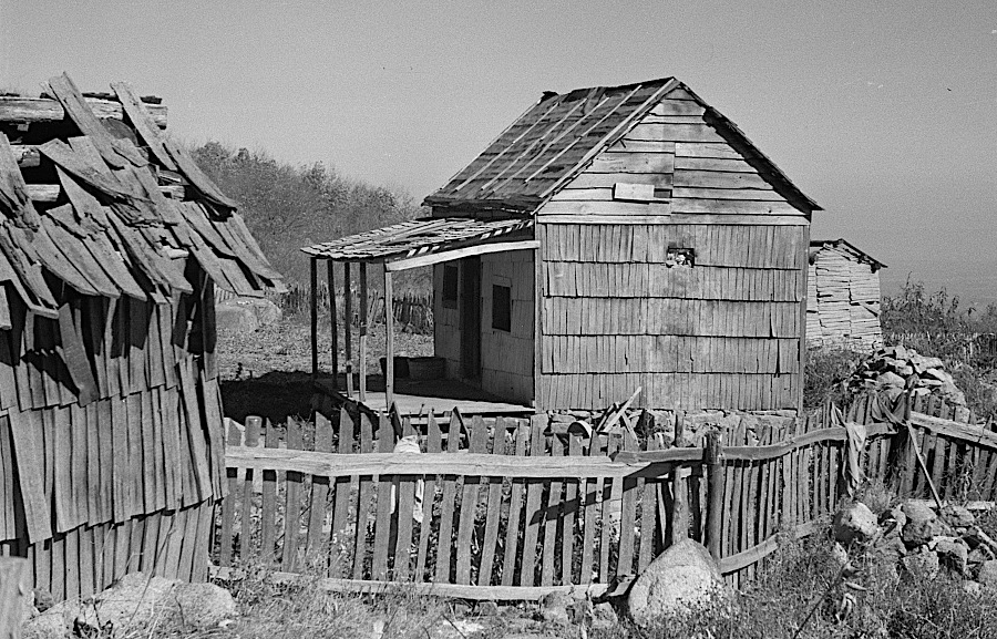Corbin Hollow barn, 1935