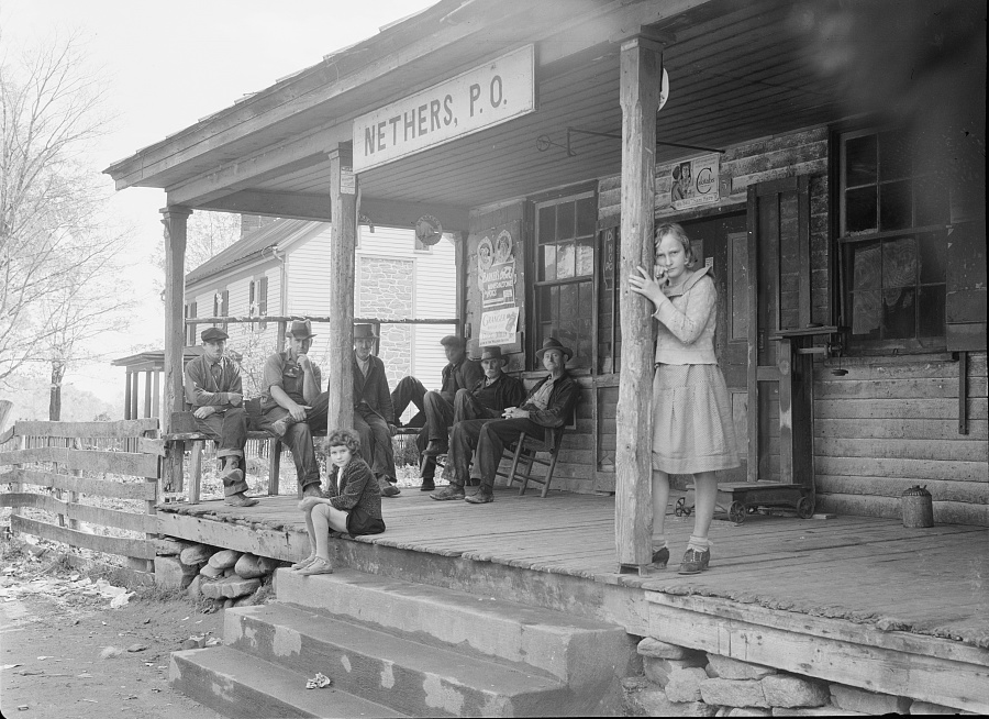 the community of Nethers was disrupted when Shenandoah National Park was established