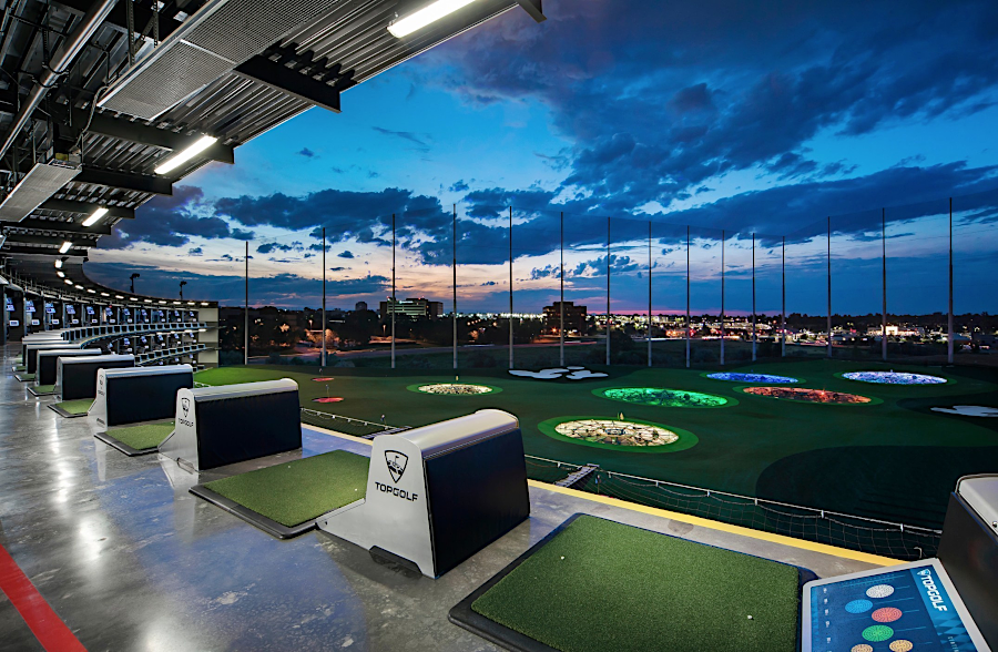 more golfers now visit driving ranges, simulators, and places such as TopGolf than traditional golf courses
