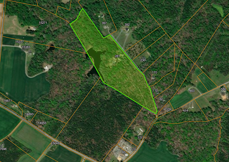 Zebulon's Grotto is on a 36-acre parcel in King William County, with private residences nearby