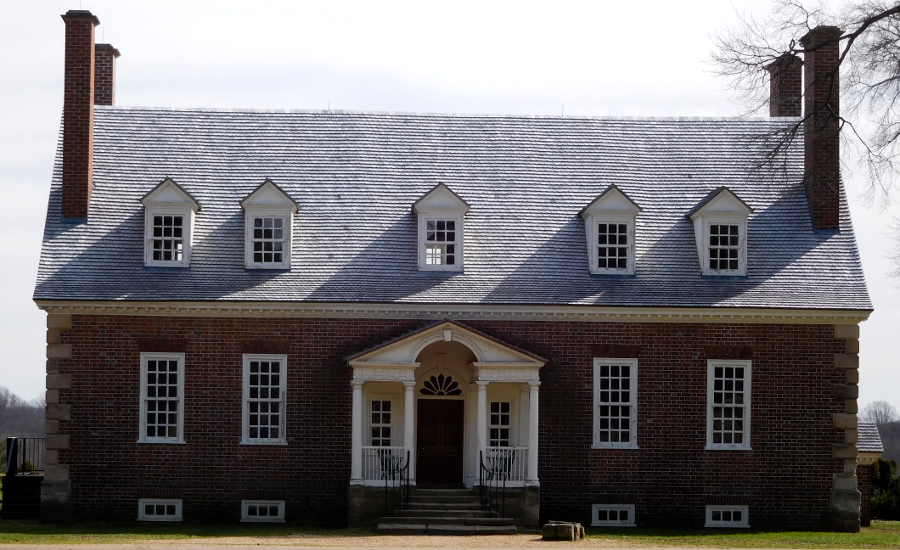 Gunston Hall, built by George Mason IV