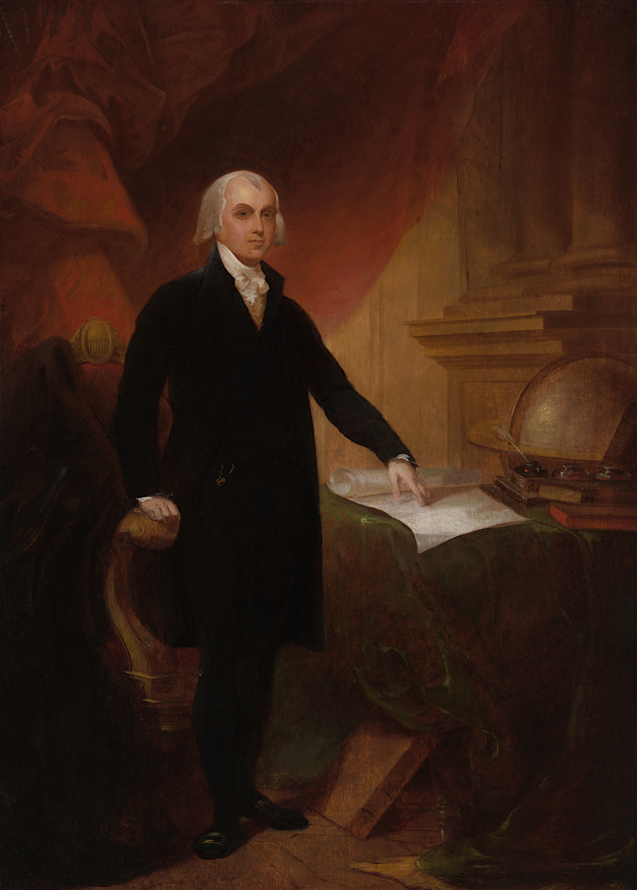 President James Madison, in his first term