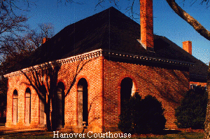 Patrick Henry gained fame in 1763 at Hanover Courthouse in a case since known as the Parsons' Cause