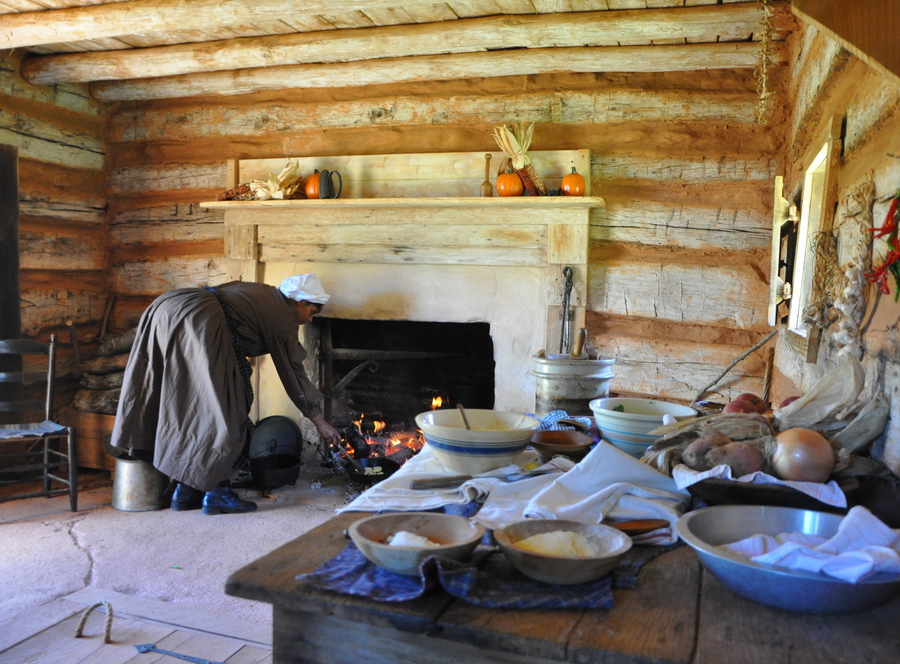 the National Park Service recreates life of the enslaved at the Booker T. Washington National Memorial