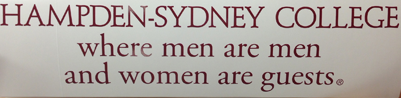 Hampden-Sydney College near Farmville still remains a male-only, private liberal arts college