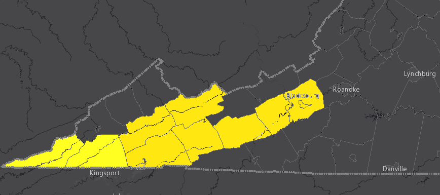 mortuary caves in nine Southwest Virginia counties, from Montgomery County to Lee County, indicate the Mississippian Period culture included the Tennessee and New River valleys