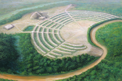 Poverty Point earthworks were engineered so well that they have resisted 3,600 years of erosion