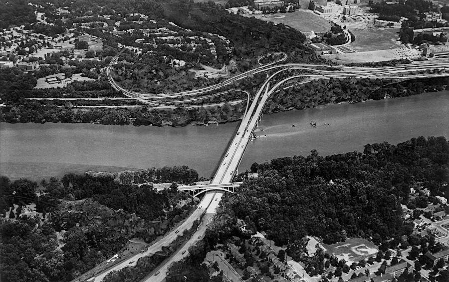 President Richard Nixon supported a dramatic House of Representative vote that finally blocked funding for the proposed Three Sisters Bridge in 1971