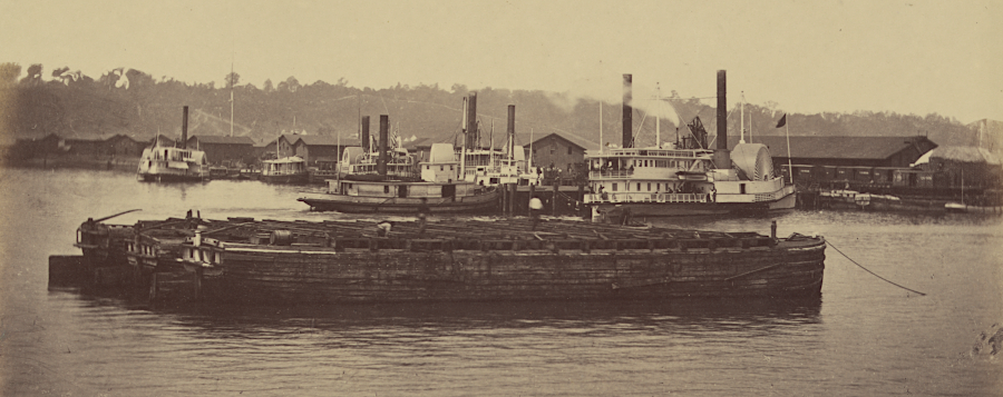 the supply base at Aquia Creek and its US Military Railroad infrastructure was abandoned by the Union Army in June 1863