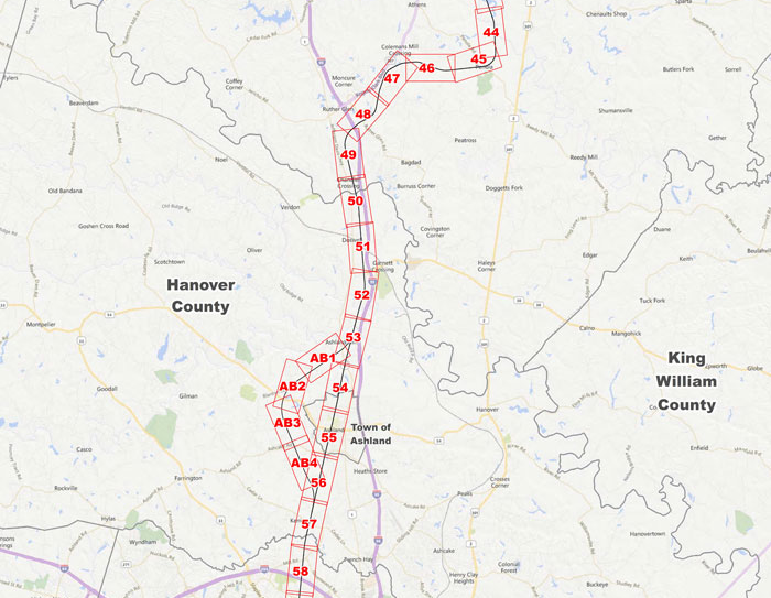 one alternative for high-speed rail includes building a western bypass around the town of Ashland, rather than trying to squeeze another track into the existing right-of-way