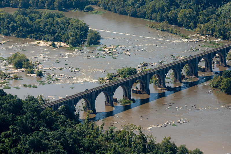 Belt Line Bridge over the James River in 2018
