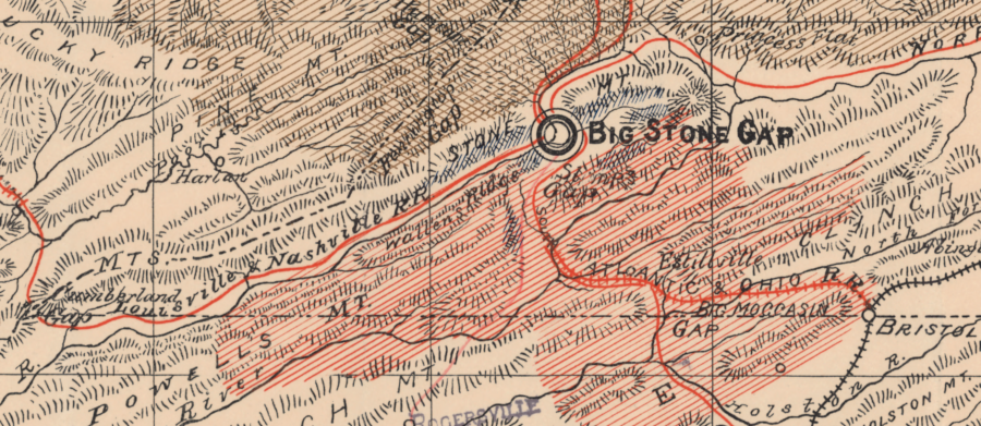 the Louisville and Nashville competed with the South Atlantic and Ohio plus the Norfolk and Western Railroad for access to Wise County coal