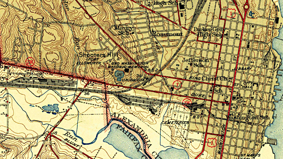 Cameron Yard was also in operation at the end of World War II
