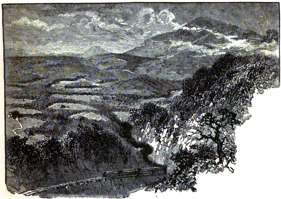 the Virginia Central used a tunnel carved through the Blue Ridge by Claudius Crozet, and financed by the state of Virginia