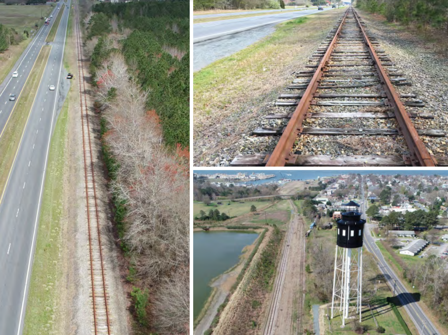 the Eastern Shore Rail to Trail Feasibility Study was completed in 2020