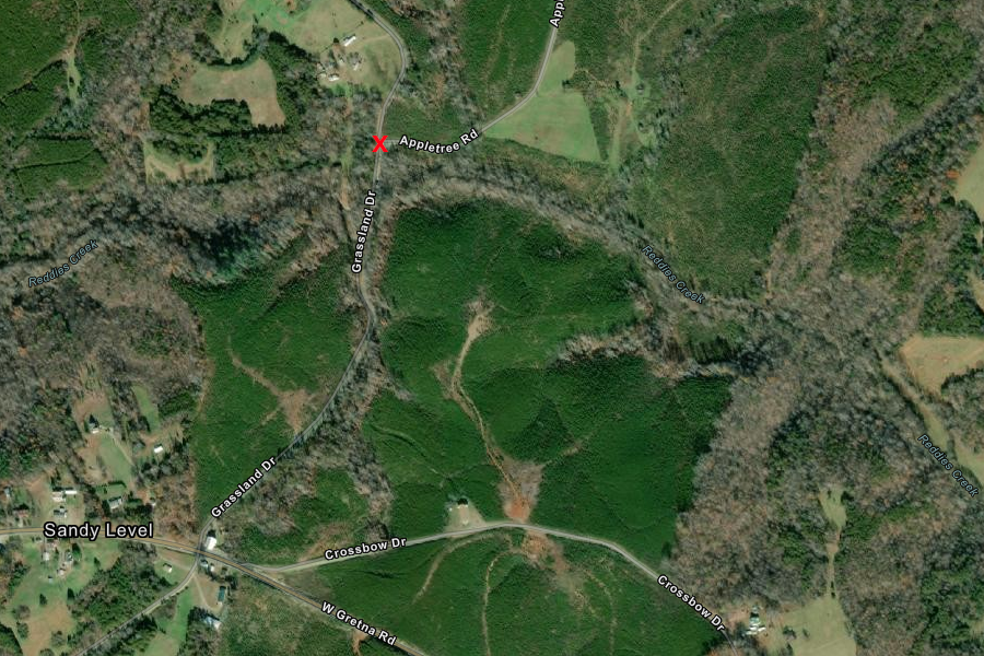 the depot still exists today, but Sandy Level has migrated south to Route 40