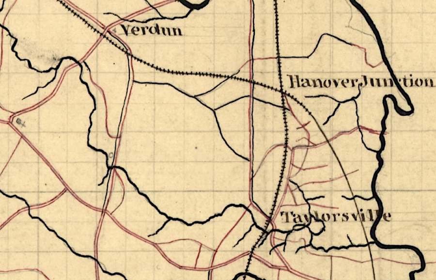 the Louisa Railroad relied upon the Richmond, Fredericksburg and Potomac Railroad to reach Richmond between 1838-1850
