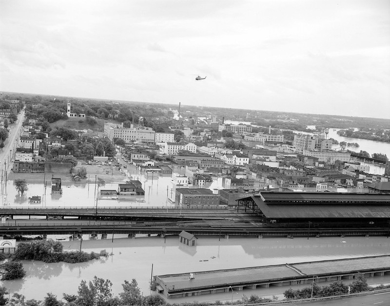 flooding from Hurricane Agnes in 1972 forced Main Street Station to close