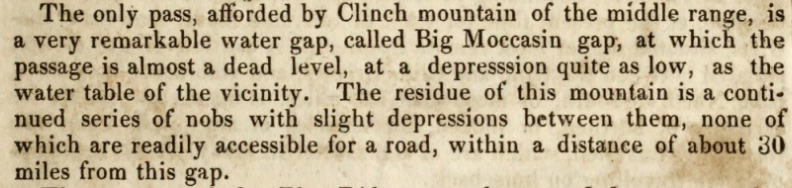 Mocassin Gap in Scott County was an obvious route for a railroad across Clinch Mountain