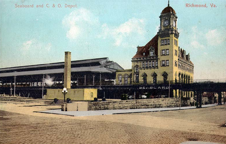 Main Street Station around World War I