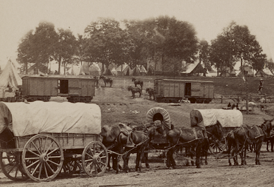 General McClellan used the Richmond and York River Railroad to haul supplies at the start of the Peninsula Campaign