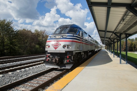 the Spotsylvania station has parking for 1,500 cars and a cover over a 700-foot platform for passengers