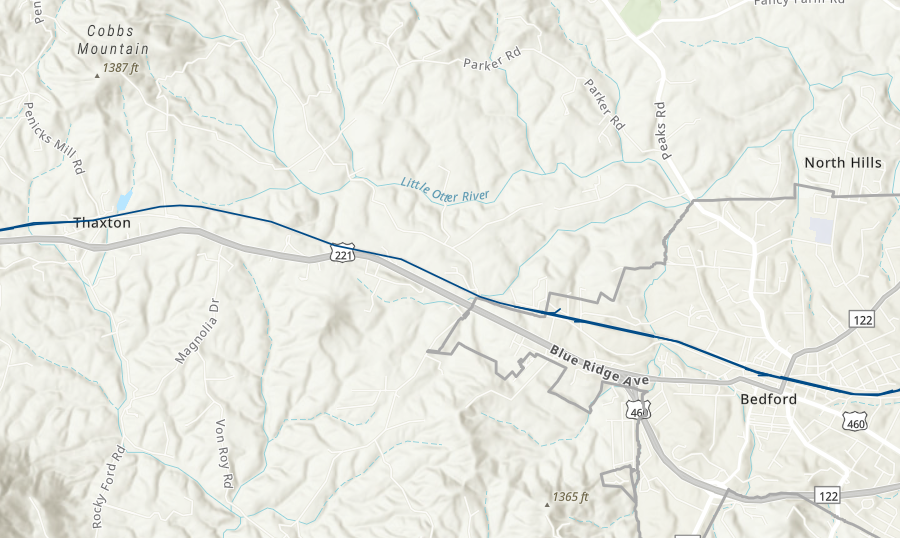 when the embankment collapsed and the passenger train at Thaxton slid into Wolf Creek on July 2, 1889, 18 people died