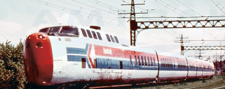 the two TurboTrain trainsets inherited by Amtrak were used for only five years