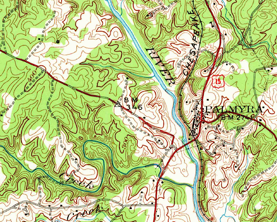 some of the Virginia Air Line Railroad route along the Rivannna River has become the Fluvanna Heritage Trail, in a Rails-to-Trails conversion