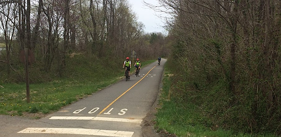 the Washington and Old Dominion Railroad is now a bike trail, passing next to the Loudoun County Fairgrounds