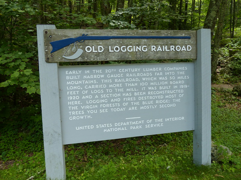the Irish Creek Railway once ran for 50 miles
