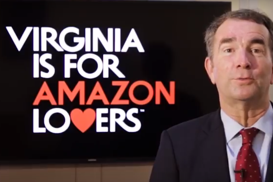 Amazon chose Northern Virginia for part of its second headquarters in 2018
