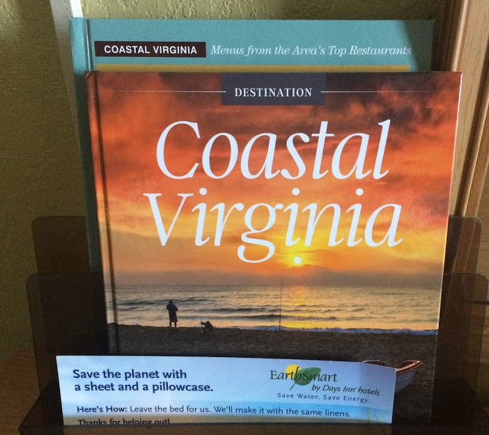 in 2018, hotels in Virginia Beach provided tourism materials highlighting the Coastal Virginia term
