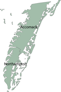 Eastern Shore peninsula