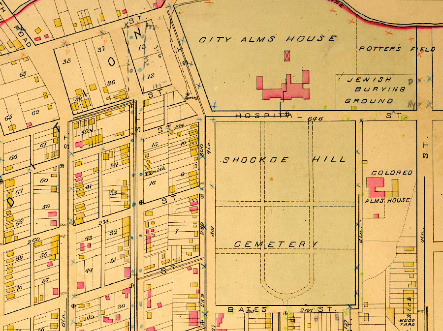 as in many communities, a separate cemetery was set aside in Richmond to bury the Jewish dead