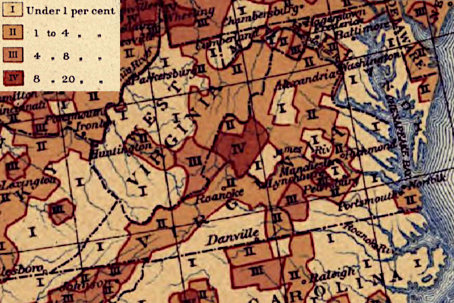 proportion of the Presbyterians to the aggregate population, 1890